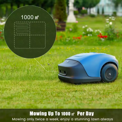 Robot Lawn Mower- Series 2100  1/4 Acre Coverage, 2.5-3h Work Time, Programmable Routes,