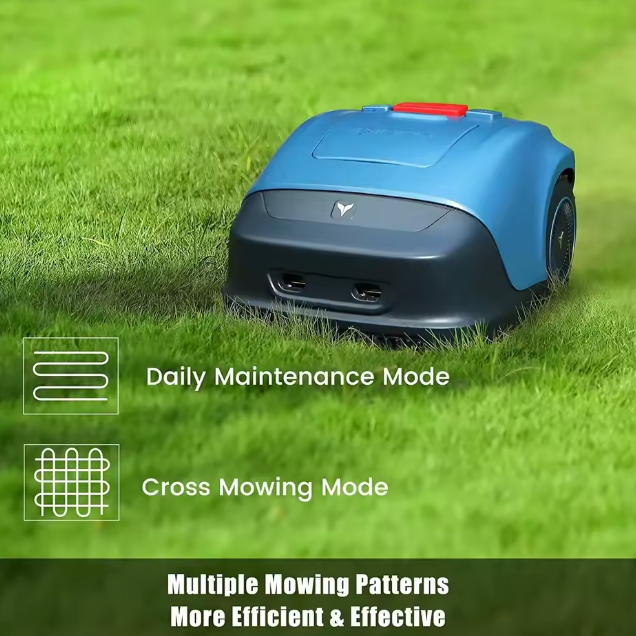 Robot Lawn Mower- Series 2100  1/4 Acre Coverage, 2.5-3h Work Time, Programmable Routes,